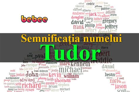 ce semnifica numele tudor|Semnificatia numelui Tudor. Origini grecesti si numeroase .